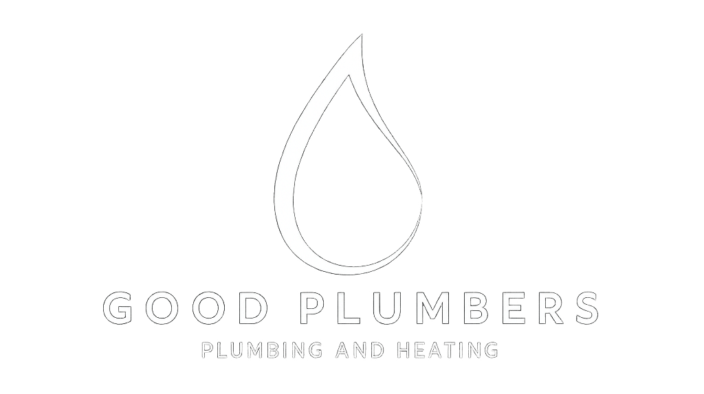 good plumbers logo white